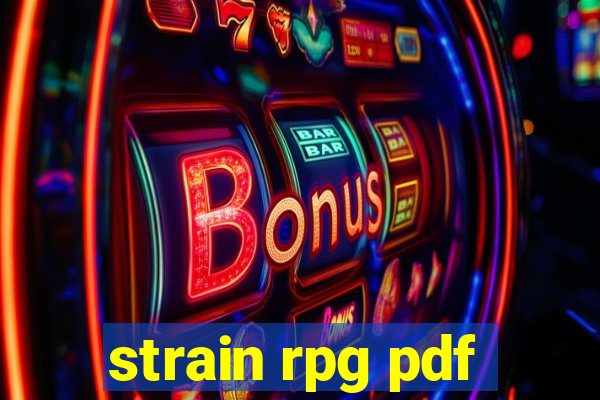 strain rpg pdf